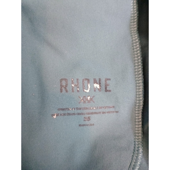 Rhone Pants Mens 35x32 Teal Commuter Chino Performance Utility Work Preppy Golf - Picture 8 of 11